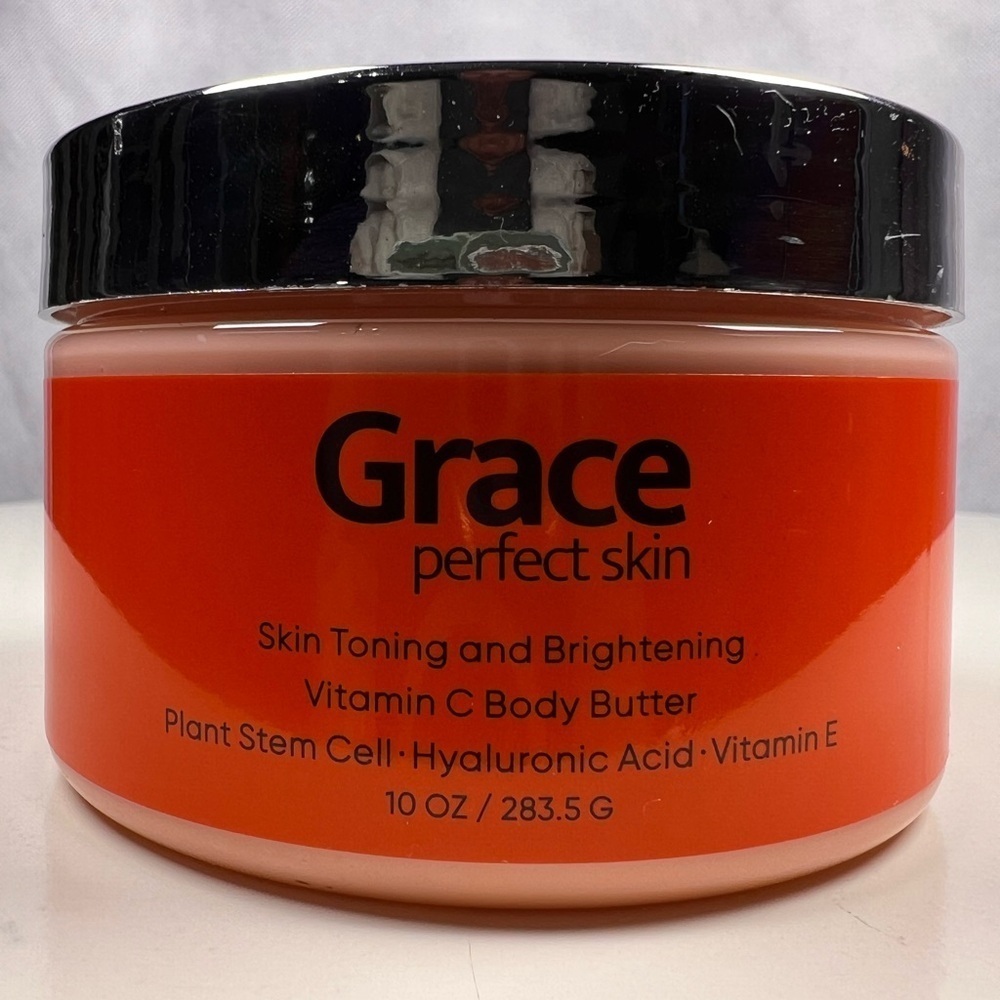 🍊 Grace Skin Toning And Brightening Vitamin C Body Butter 10oz/283.5g Hyaluronic